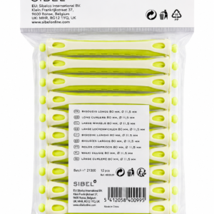 Sibel Zelfklevende Permanentwikkels 80 mm x Ø 11,5 mm – 12 Stuk