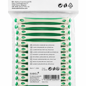 Sibel Zelfklevende Permanentwikkels 80 mm x Ø 8,5 mm – 12 Stuks