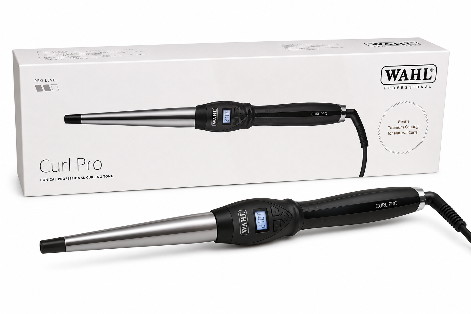 Wahl Curl Pro Conical Professional Curling Tong