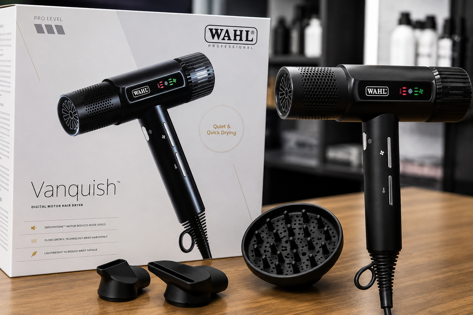 Wahl Vanquish Digital Motor Hair Dryer
