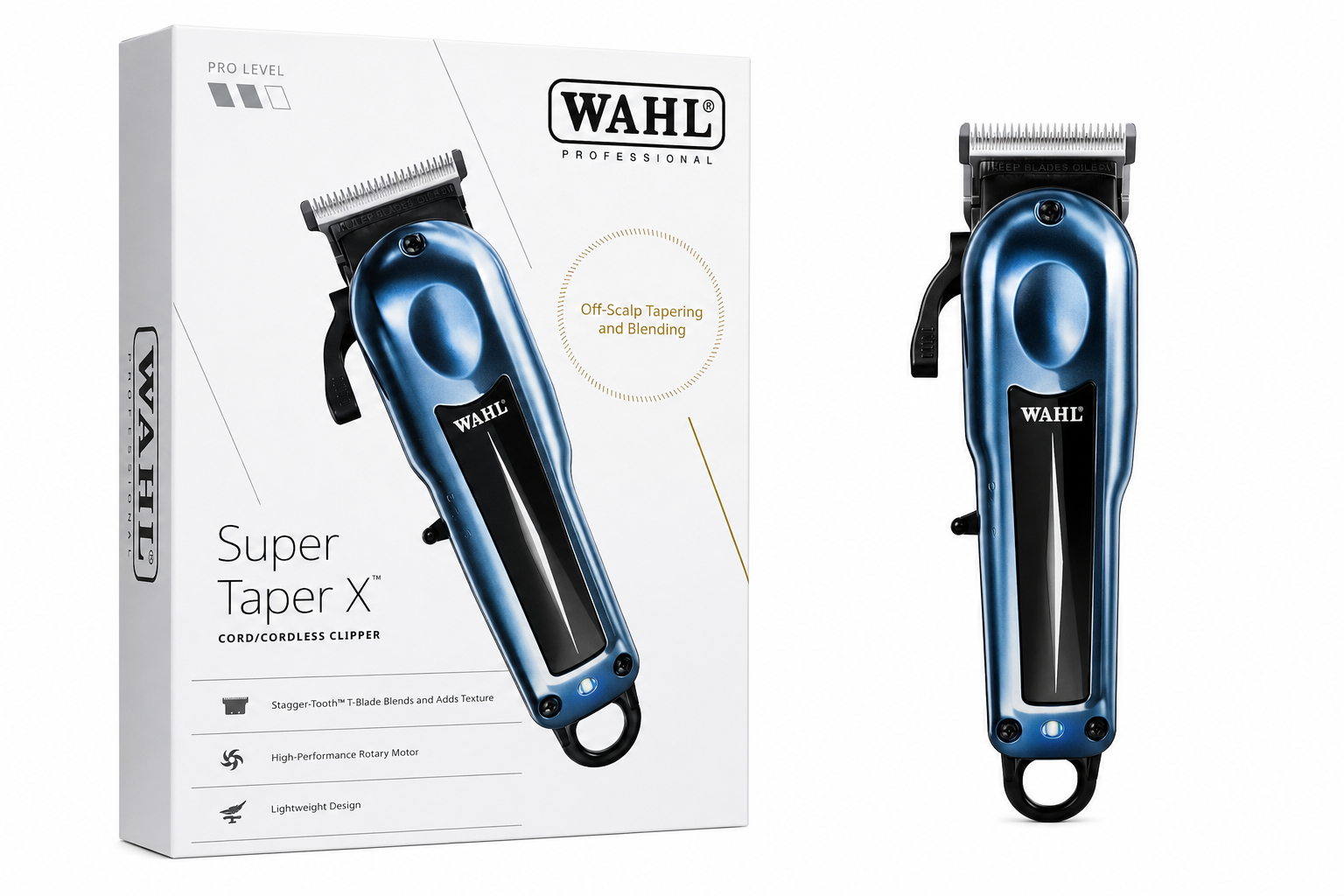WAHL Super Taper X – Cord/Cordless Clipper
