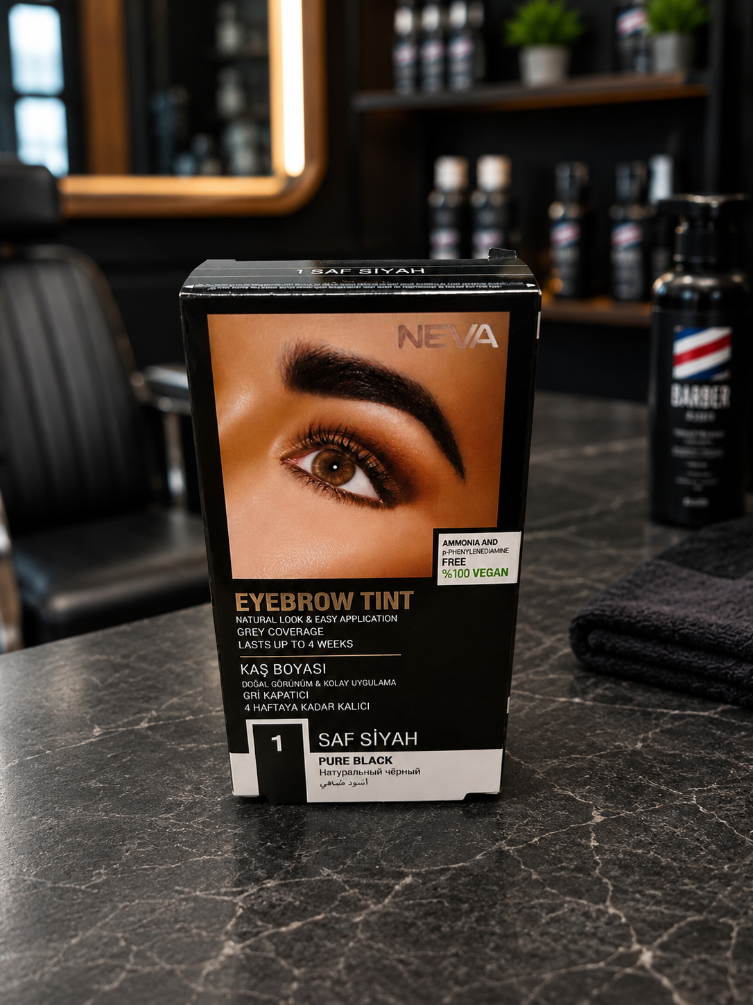 NEVA Eyebrow Tint – Pure Black