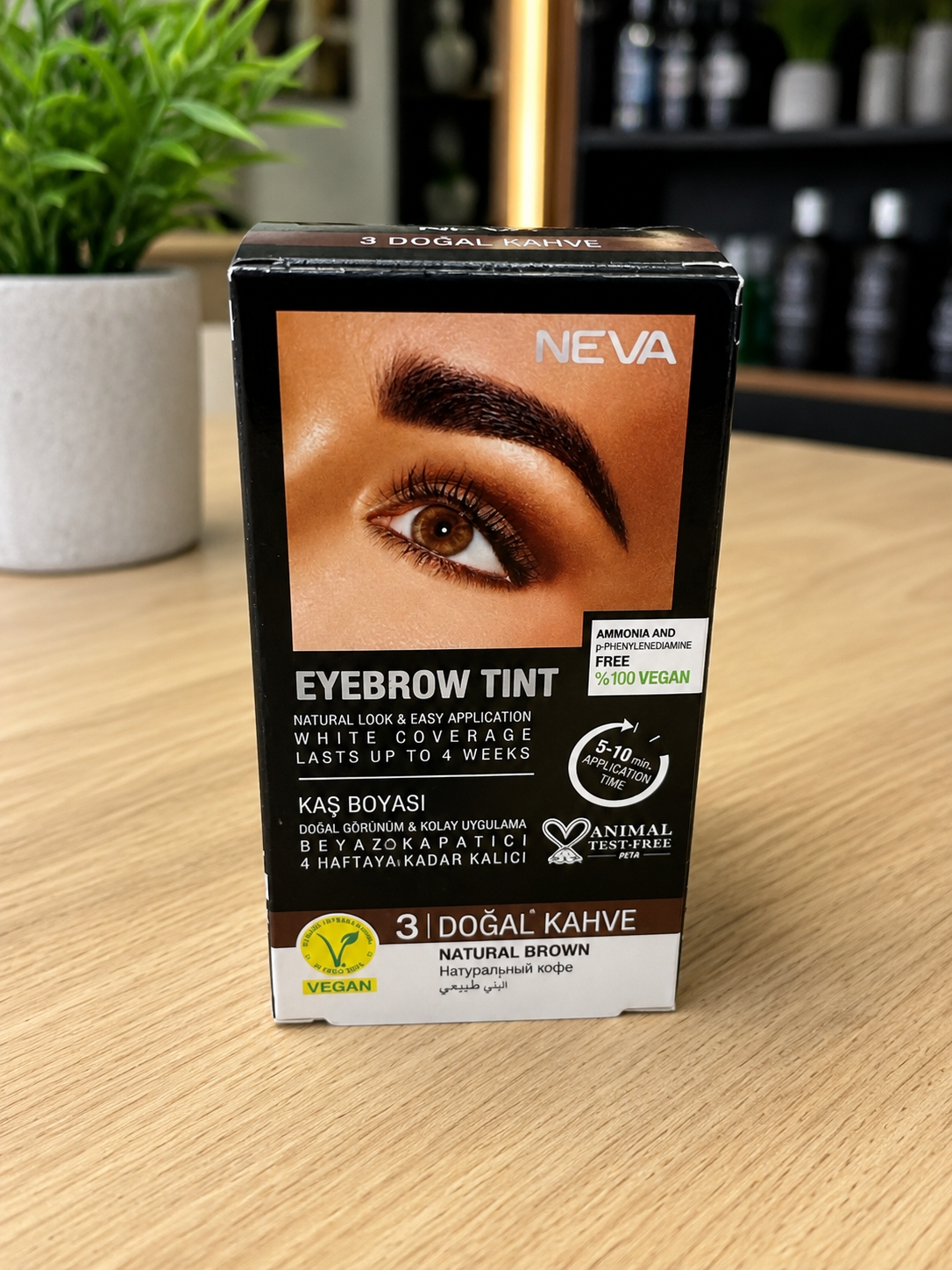 NEVA Eyebrow Tint – Natural Brown