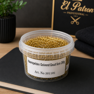 Haarspelden Golvend Goud 5 cm – 250 g