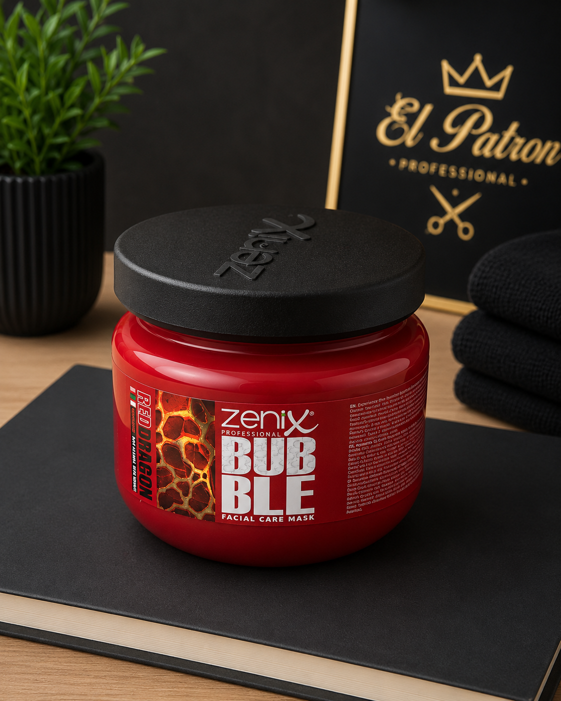 Zenix Professional Bubble Facial Care Mask – Red Dragon