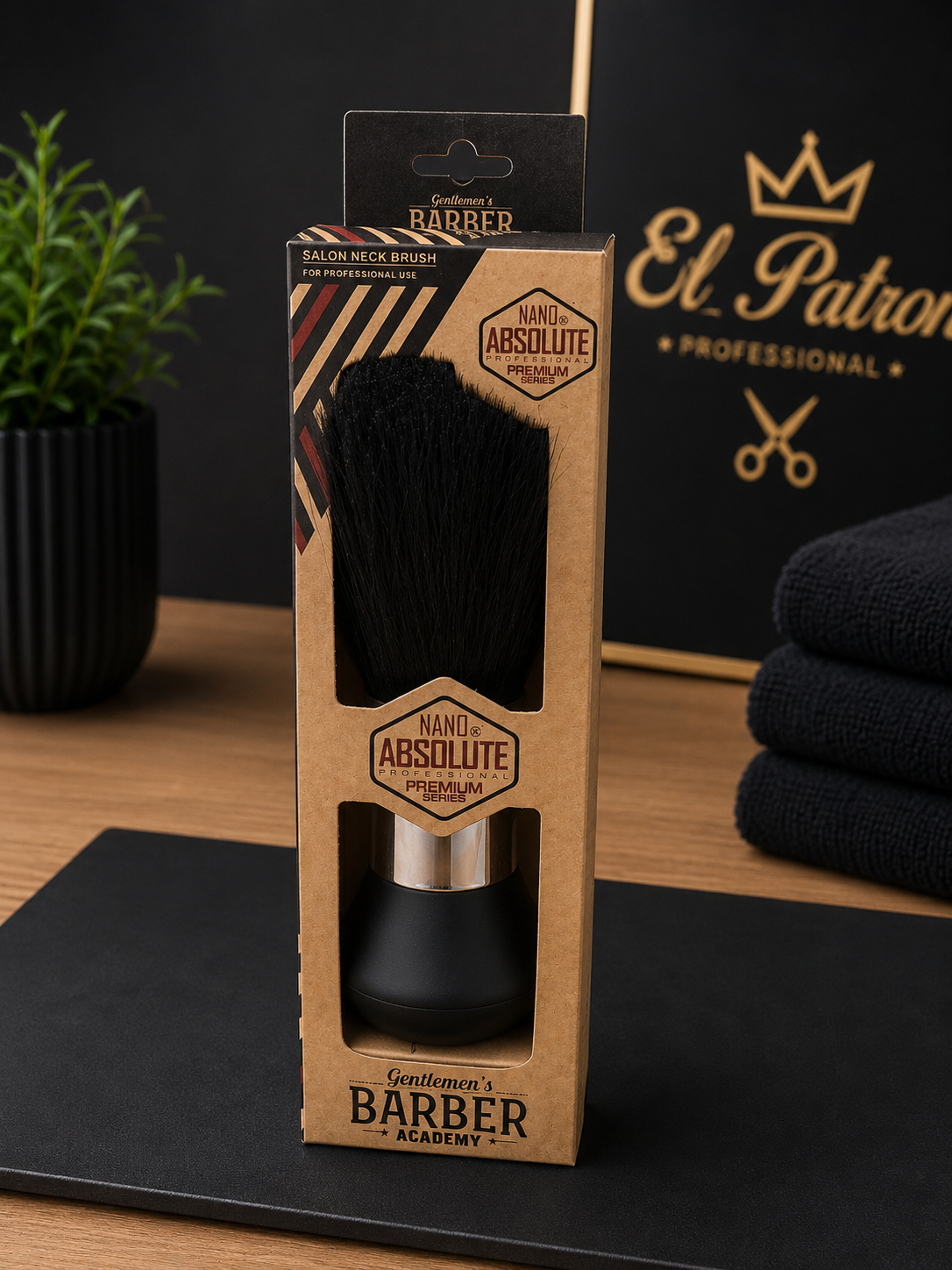 Nano Absolute Premium Series – Salon Neck Brush E-006