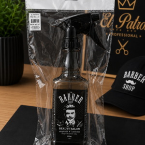 Barber Shop Spray Bottle – Black Edition 500 ml
