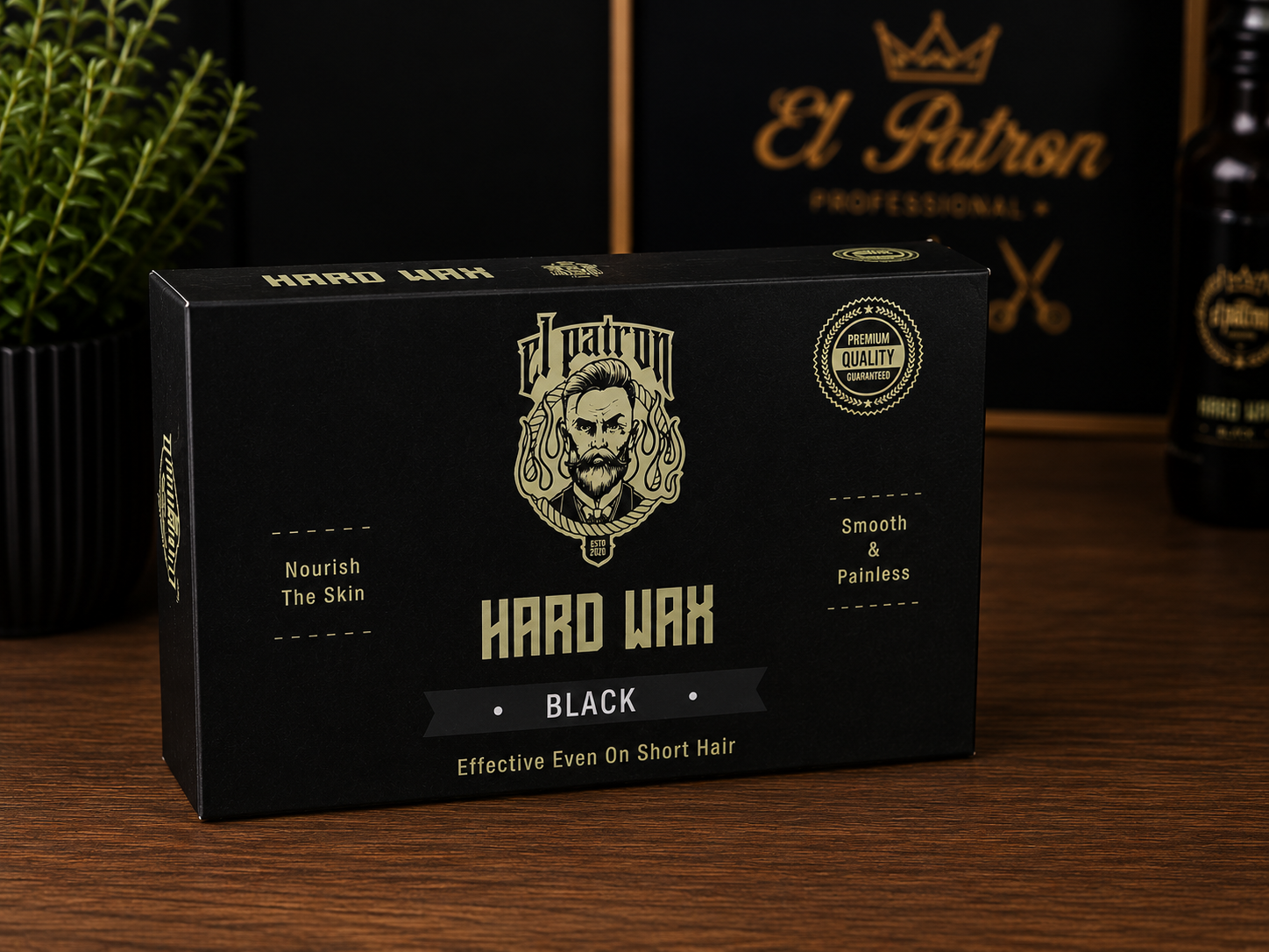 El Patron Hard Wax Black