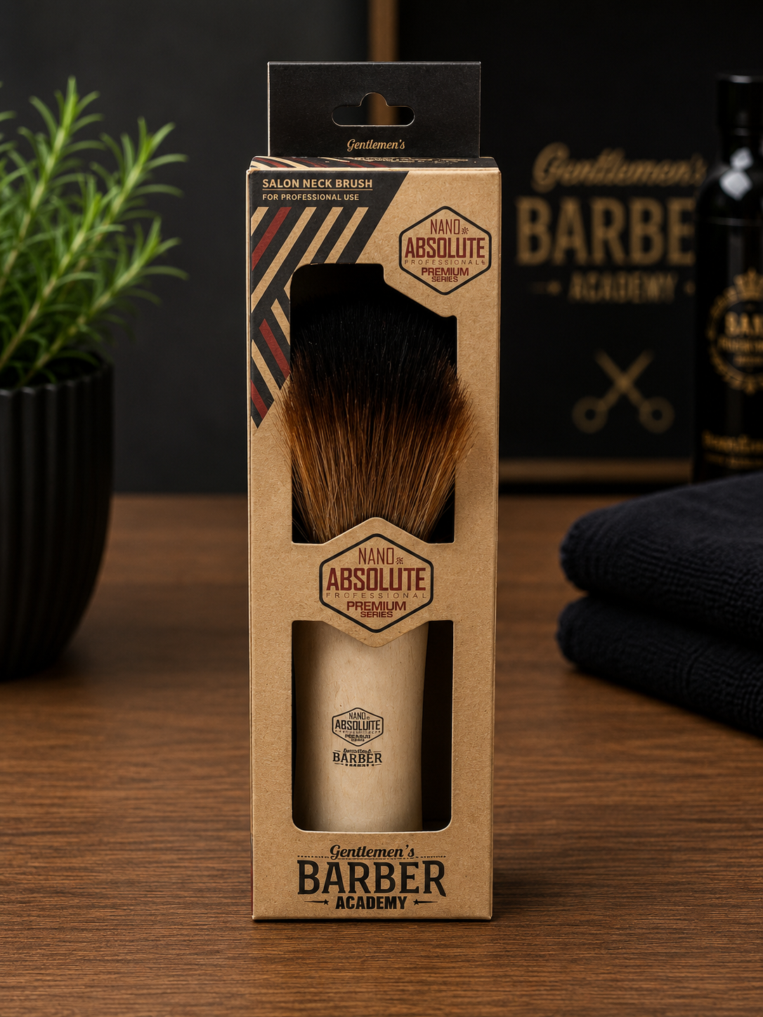 Gentlemen’s Barber Academy Salon Neck Brush B011