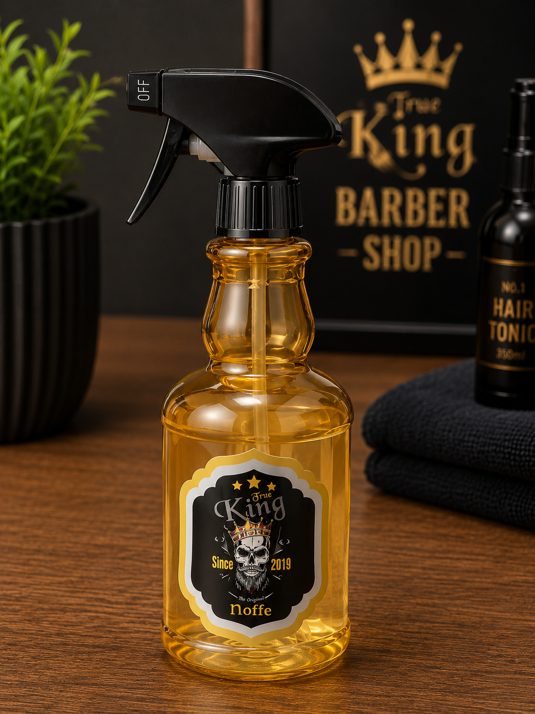 True King Noffe Sprayflacon – Amber