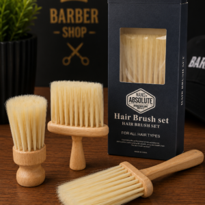 Nano Absolute Hair Brush Set – Professionele Barber Borstelset
