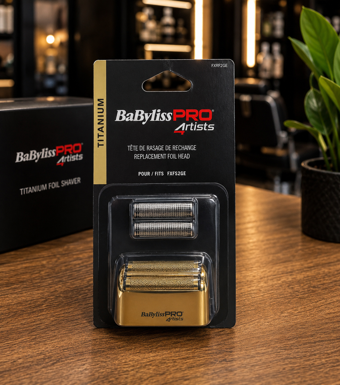 BaBylissPRO 4Artists Titanium Replacement Foil Head FXFS2GE Titanium Foil Shaver.