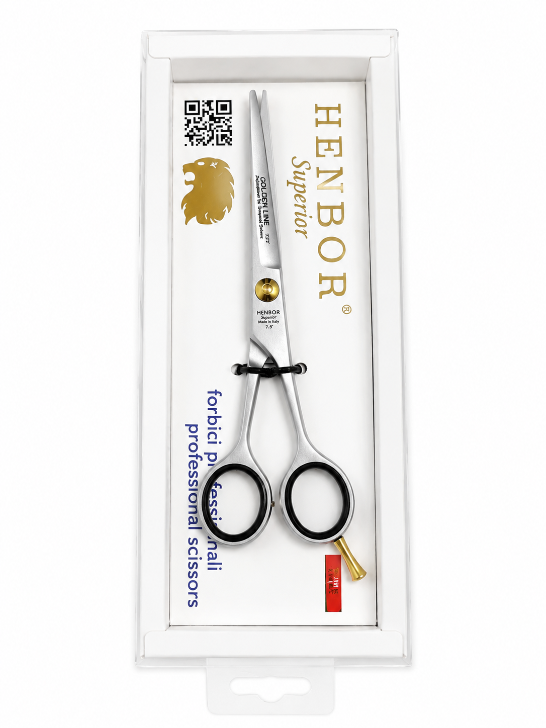 Henbor Golden Line 5.5" Professional Hair Scissors – Made in Italy782/5.5