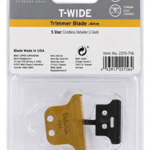 Wahl T-Wide Trimmer Blade Gold