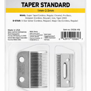 Wahl Taper Standard Blade Set 1.0 – 3.5 mm