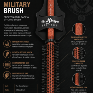 The Shave Factory Military Brush 29