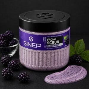 SINEP Facial Scrub – Blackberry